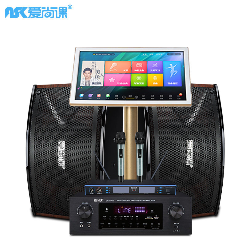 爱尚课ok系列家庭ktv套装家用功放 爱尚课KTV/卡拉OK音箱
