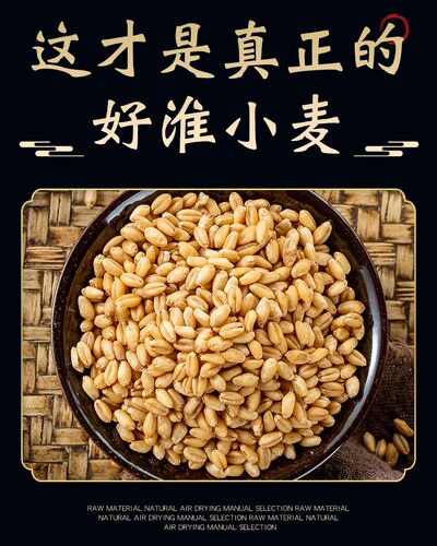 新货淮小麦500g克正品包邮甘麦大枣汤原料怀小麦非野生中药材店铺 - 图2