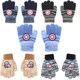 Captain America Children's Gloves Winter Woolen Boys