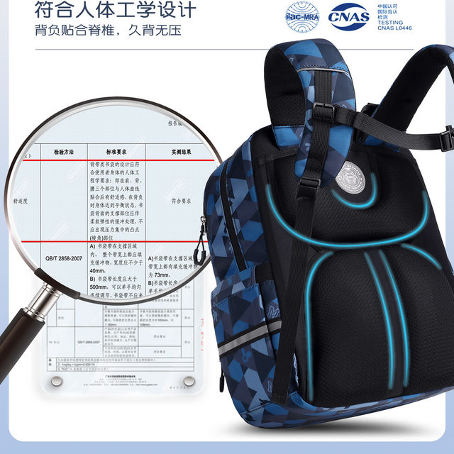 Disney Spine Support and Weight Reduction Ultra-Light School Bag