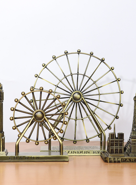 地标建筑模型桌面摆件大本钟