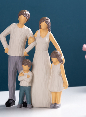 泡泡女孩摆件现代轻奢可爱