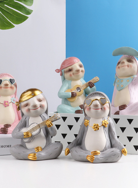 桌面简约现代风儿童房书柜小摆设