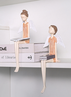 天使儿童房间置物架书柜装饰品