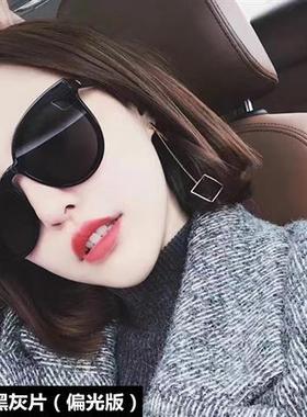 GM墨镜女男太阳镜眼镜夏开车偏光防紫外线冬晒高级感大脸2023新款