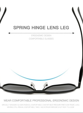 高清铝镁偏光太阳镜时尚大框墨镜蛤蟆镜