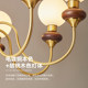 Medieval French style living room chandelier dining room lamp