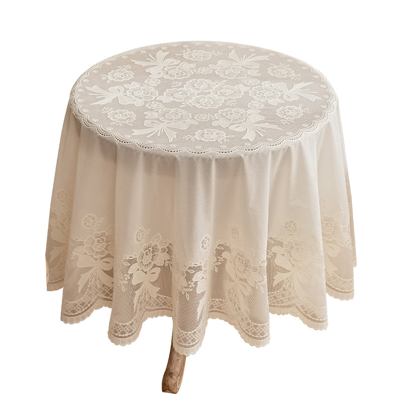 高级感圆桌桌布PVC防水防油免洗欧式家用圆形餐桌布圆桌圆台布,淘宝优惠券,粉丝福利购,淘宝优惠卷