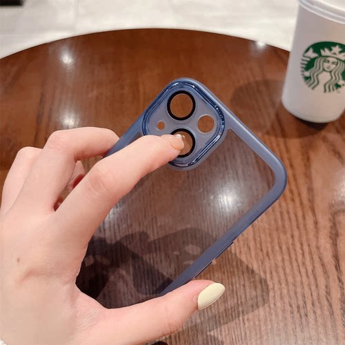 自带镜头膜适用OPPOReno9手机壳reno8/7/6pro保护套5k新款3/4男女findx6软壳a55s/a72/a56简约r17防摔r15全包 - 图1