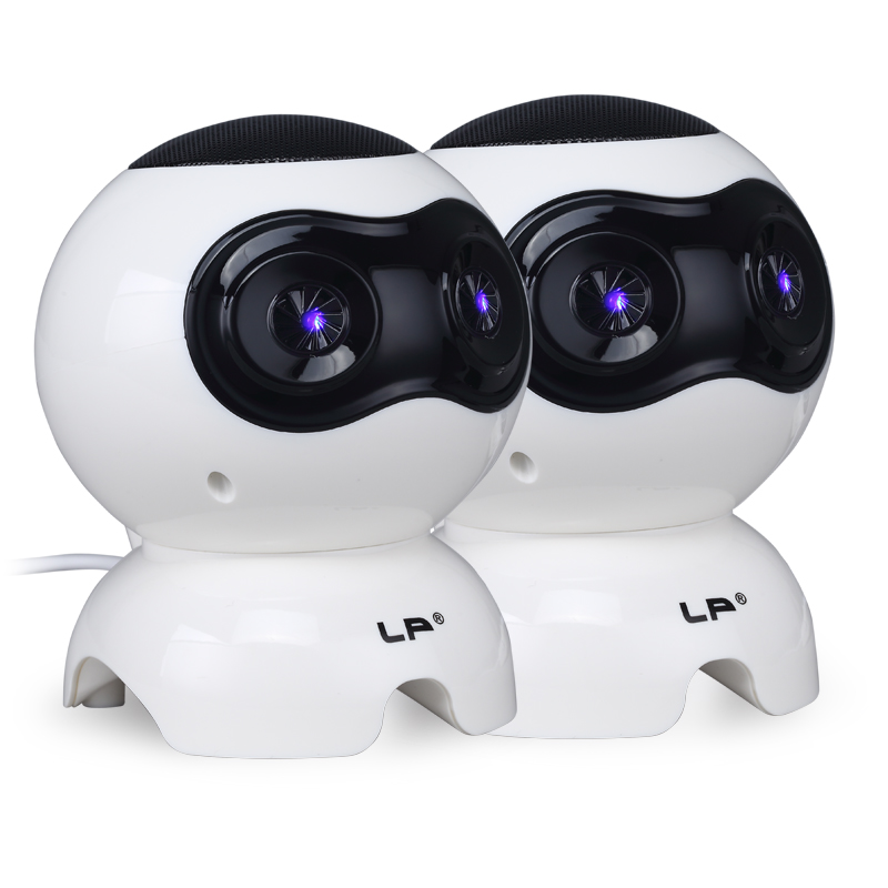品诺美数码专营店LP/亮派 Q900电脑音响台式机家用上的喇叭笔记本低音炮USB影响迷你办公室小音箱有线一对带线3