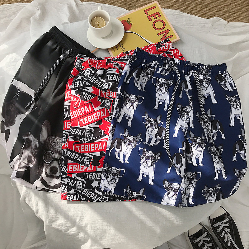 2020夏季新款沙滩裤男士潮休闲裤子 fizze休闲裤