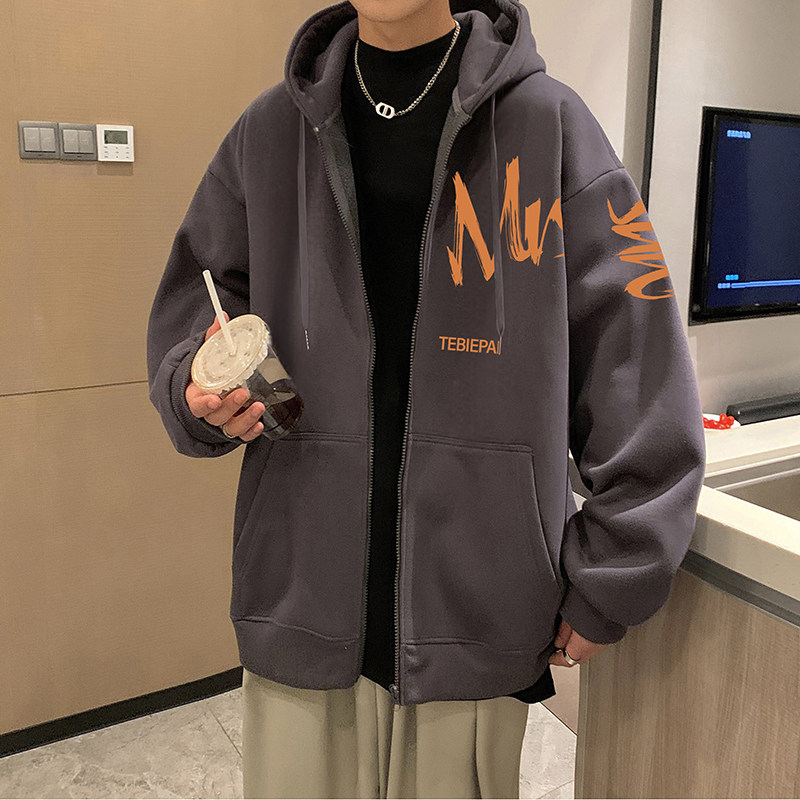 美式男ins潮牌春秋款宽松休闲卫衣 fizze卫衣