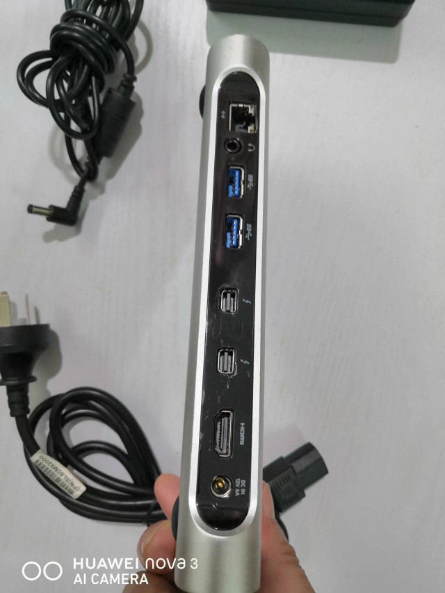 原装贝尔金Thunderbolt2雷电2 Mac扩展坞千兆高清投屏底座 - 图1