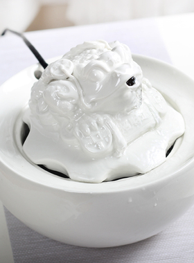 陶瓷水循环小型禅意风开业礼品