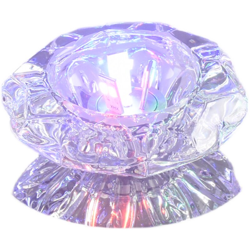 新款水晶射灯简约天花灯过道灯走廊灯LED筒灯嵌入式筒灯7.5变色,淘宝优惠券,粉丝福利购,淘宝优惠卷