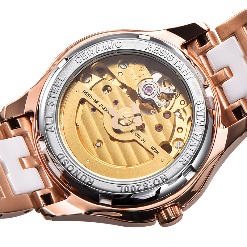 斯诺威登名牌女士正品简约机械表 runosd斯诺威登忆武国产腕表