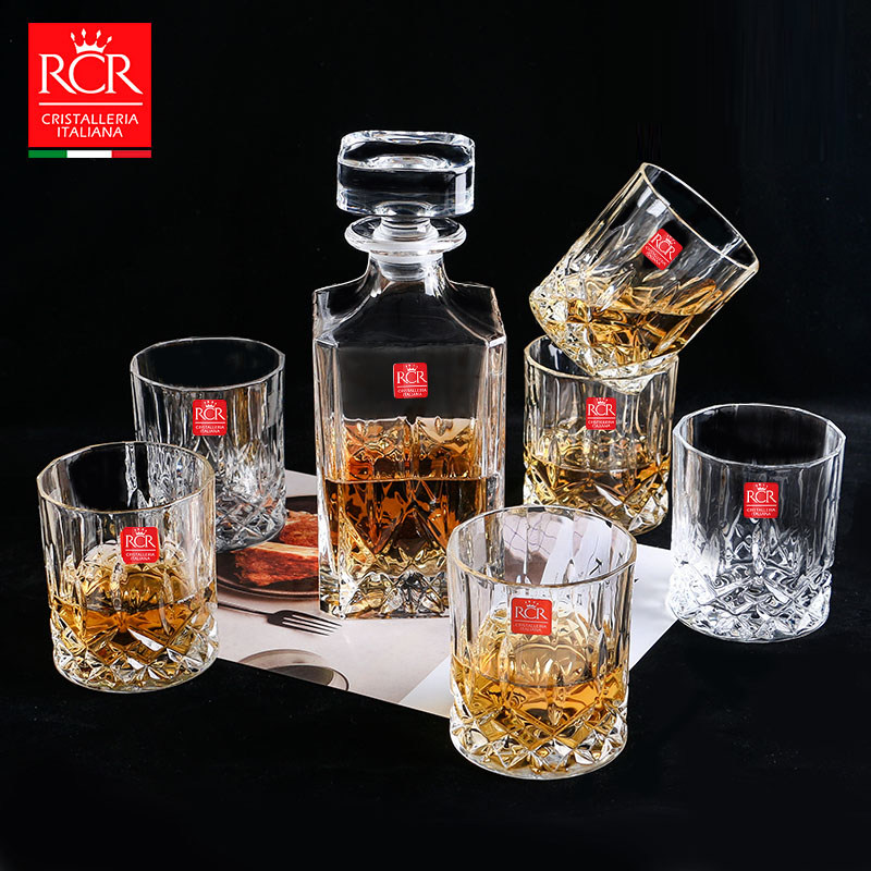 意大利RCR进口水晶玻璃杯威士忌酒杯古典家用啤酒杯高档洋酒杯子,淘宝优惠券,粉丝福利购,淘宝优惠卷