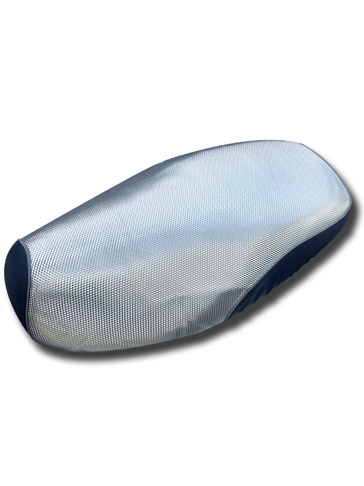 电动车坐垫套罩电瓶车座套防水防晒摩托车踏板座椅套皮套隔热夏季 - 图3