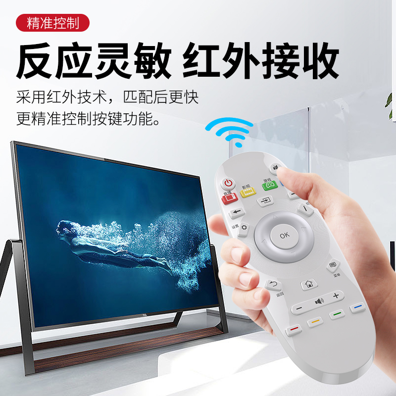 海信电视机遥控器原装CN3A75万能通用智能液晶语音CN3A17/3A57/3A68/3A56/3F12/3E16/22601/2E27/CRF3A69HP-图2