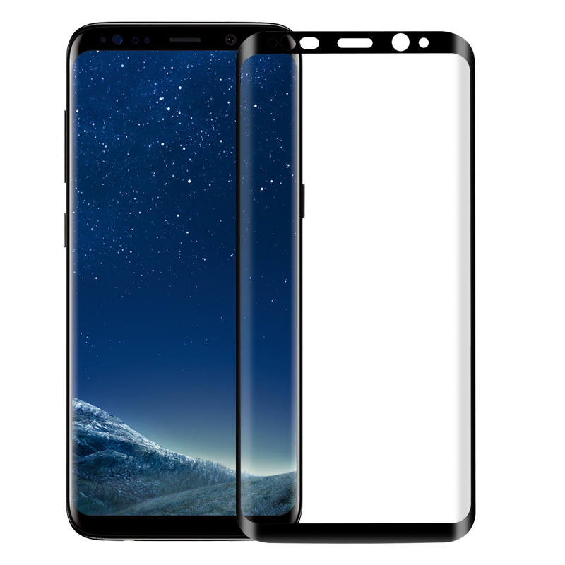 三星s8钢化膜s8+手机膜三星s9玻璃全屏覆盖s9+plus全包边s8+plus3D曲面g9550蓝光贴膜水凝防摔防爆防指纹曲屏 - 图0