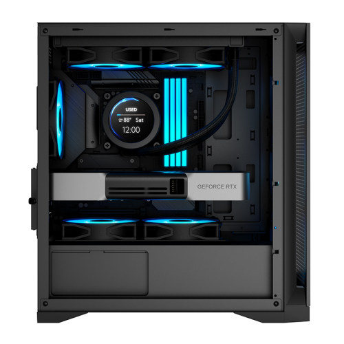 先马平头哥M1 M2 M9小机箱台式网孔散热机箱游戏240水冷MATX机箱 - 图1