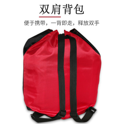 极真会空手道护具包 拳击散打成人儿童背包 武术双肩包训练装备 - 图0