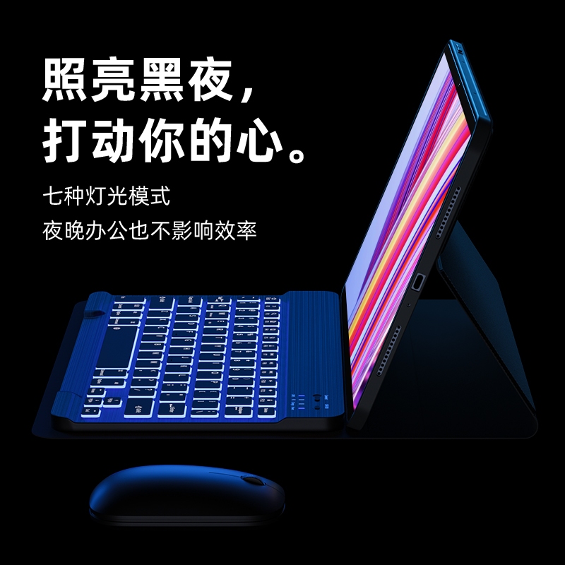 适用RedmiPadPro蓝牙键盘保护套12.1英寸红米padpro平板保护壳padpro小米redmi padpro红米平板pro保护套外壳 - 图1