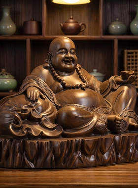 大肚笑佛招财风水弥勒佛摆件礼品