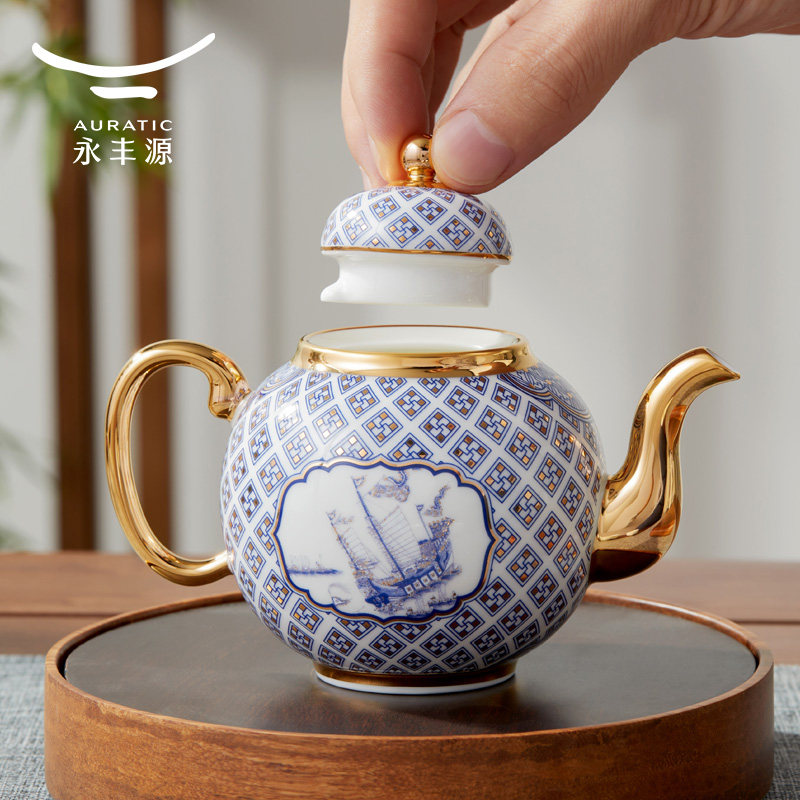 永丰源 四海升平8头9头18头潮式功夫茶具 陶瓷茶具套装 茶具礼盒,淘宝优惠券,粉丝福利购,淘宝优惠卷