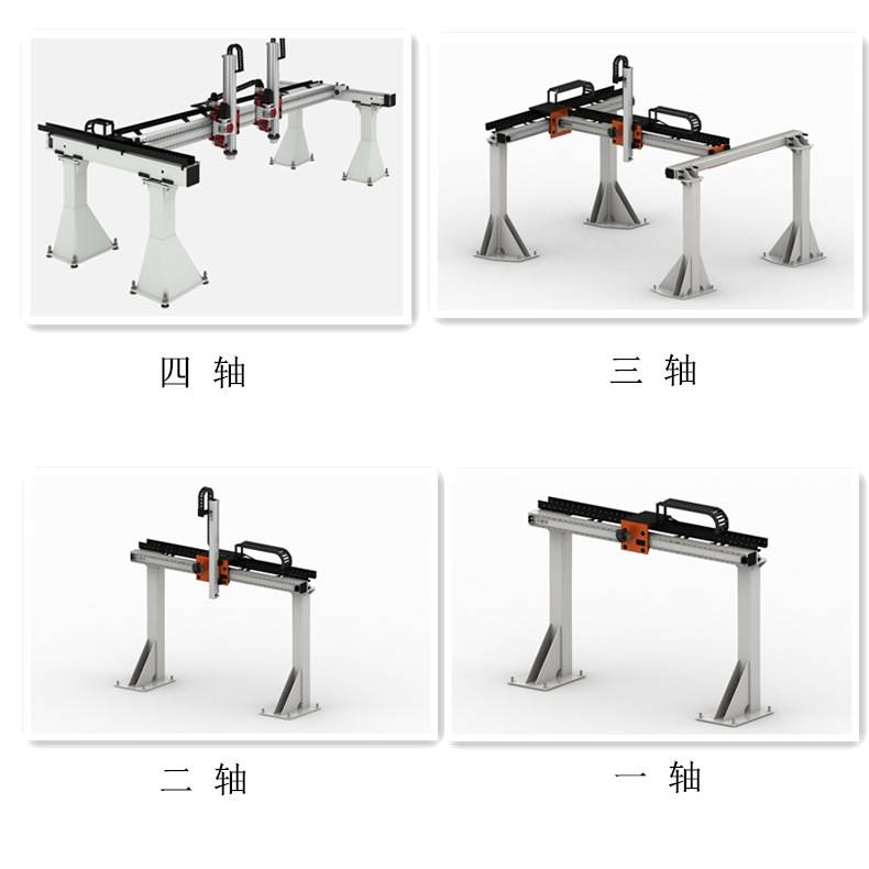 龙门桁架机械手重载齿条十字丝杆直线导轨滑台模组直角坐标码垛-图3