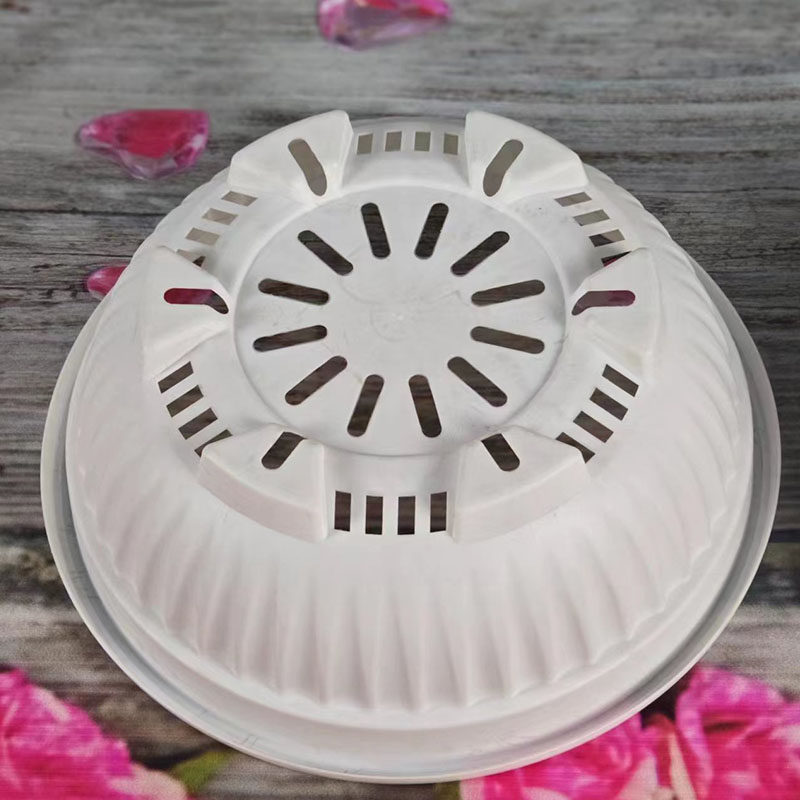 带托元宝盆加厚韩式多肉盆仙人球盆大口径圆形花盆塑料矮盆新款,淘宝优惠券,粉丝福利购,淘宝优惠卷