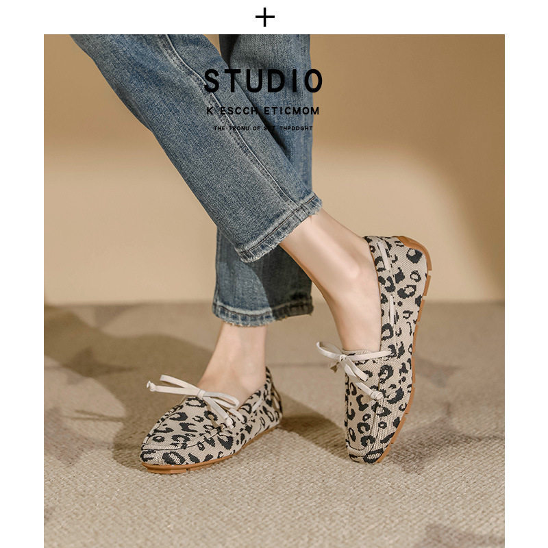 王妃鞋飞织平底方头单鞋针织编织外贸大码女鞋41豆豆鞋43软底透气,淘宝优惠券,粉丝福利购,淘宝优惠卷