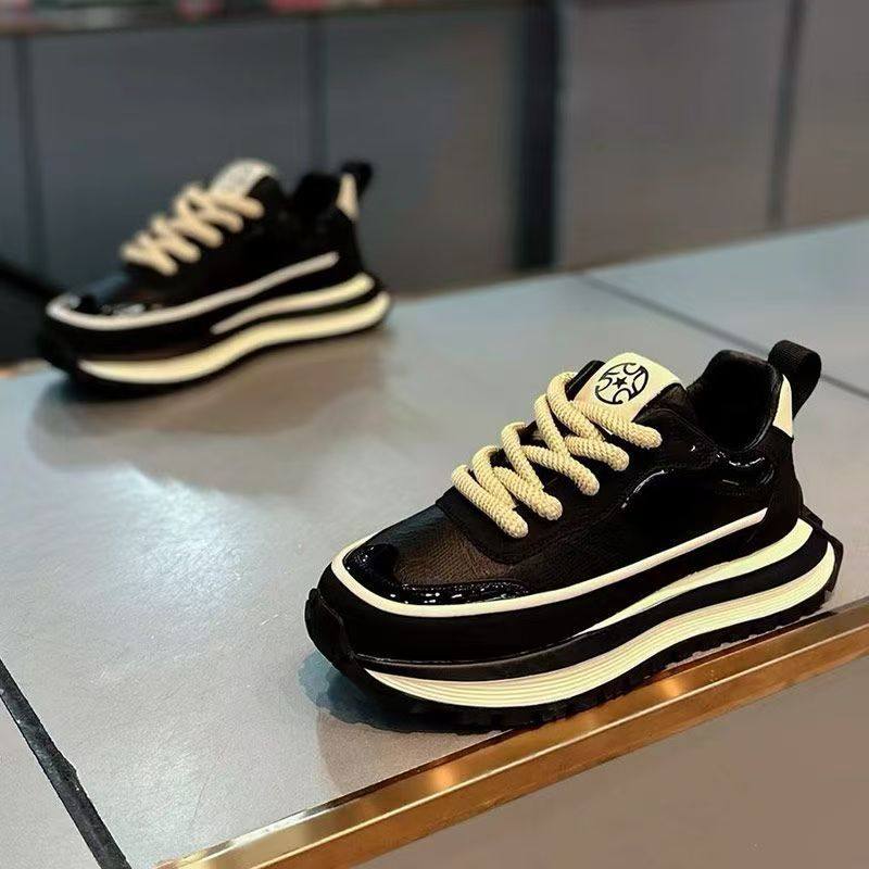 潮牌高级感男鞋透气夏季百搭大头运动跑步鞋休闲厚底内增高老爹鞋,淘宝优惠券,粉丝福利购,淘宝优惠卷