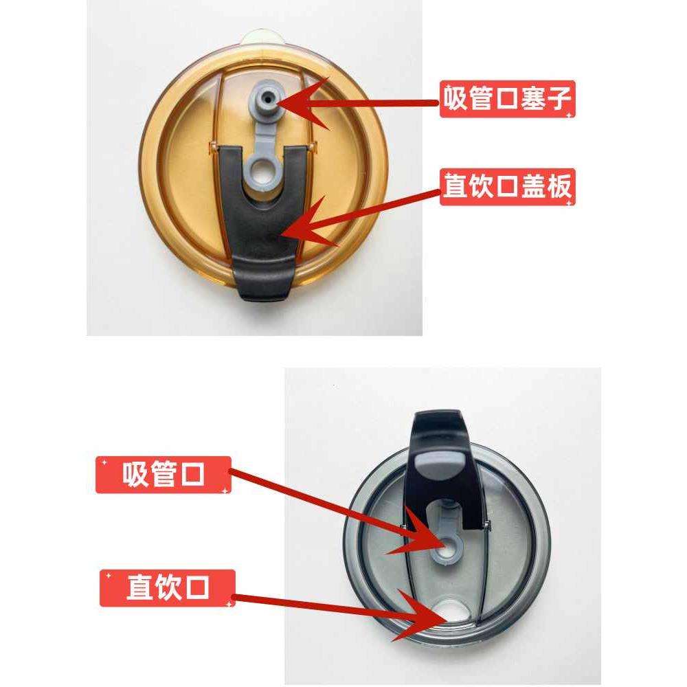 儿童牛奶杯专用吸管通用杯盖吸管杯盖子配件玻璃硅胶不锈钢吸管 - 图0