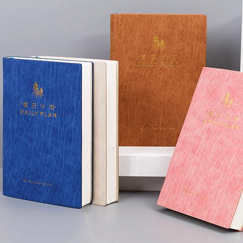 2026年日程本自填款a5计划本自律打卡本学生加厚笔记本子高考考研学习学生日记本时间轴思维导图日历记事本 - 图2