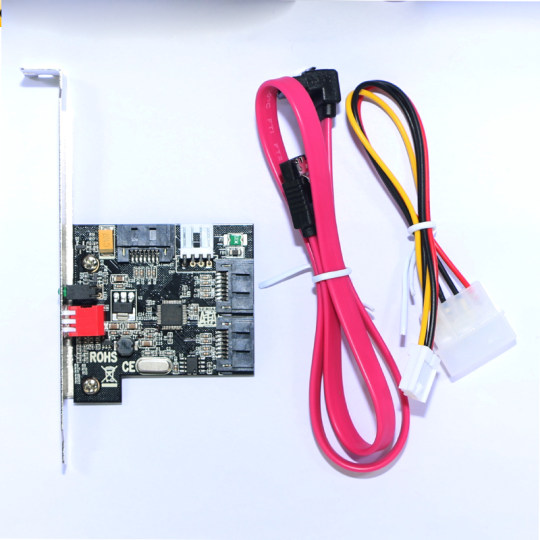 GRIS driver-free hard array card dual-channel hard drive accelerator card SATA2 generation RAID card supports RAID 0 1 desktop server computer fool-proof hard array hard drive accelerator card