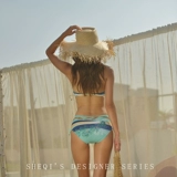 Брендовый сексуальный купальник, бюстгальтер пуш-ап, с открытой спиной, по фигуре, 2019