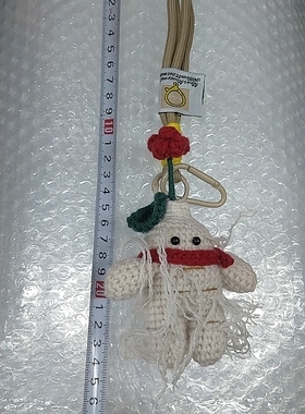朝鲜族人参娃娃小挂件手工编制成品长白山延吉礼品