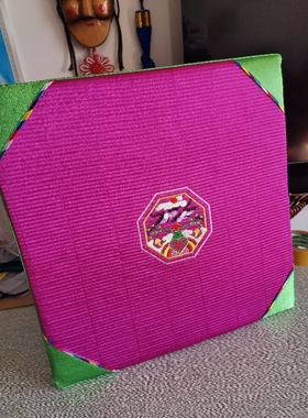 朝鲜族传统坐垫韩餐厅装饰榻榻米坐垫多颜色搭配