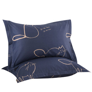 一对装】北极绒单人学生枕头加带枕套套装成人家用舒适羽丝绒枕芯