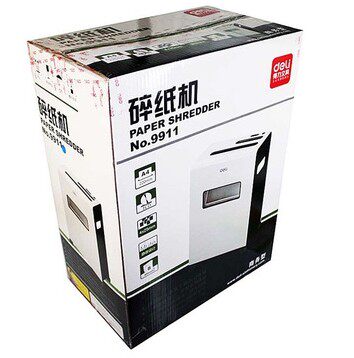 得力碎纸机静音电动大功率粉碎机 deli得力桥爵碎纸机