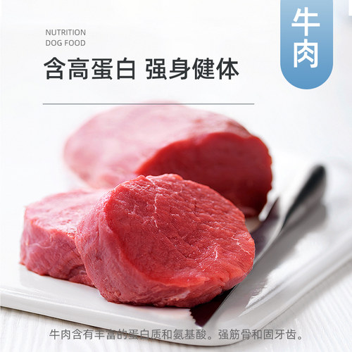 伊萨埃菲狗粮10kg成犬粮泰迪贵宾金毛萨摩耶法牛哈士奇通用型20斤 - 图0