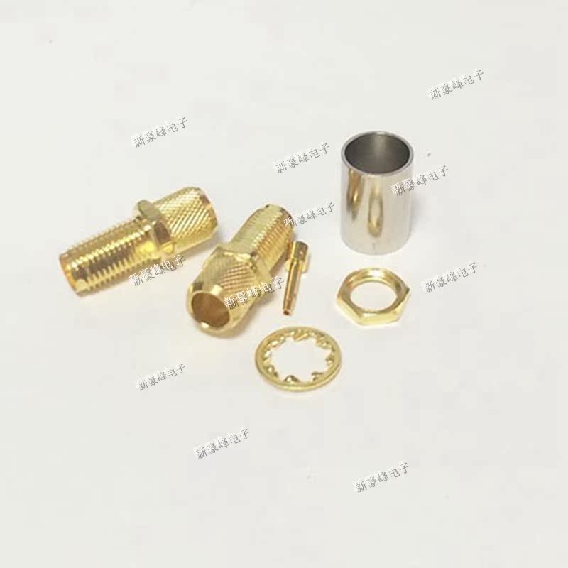 SMA母头接SYV50-5 5DFB RG6 RG304 LMR300 7MM GPS GSM粗射频馈线 - 图0