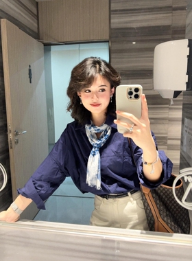 追单8次~ 美到窒息！轻柔100%棉纱水墨印染流苏百搭披肩围巾丝巾