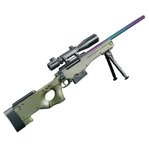 捷鹰AWM抛壳软弹玩具枪成人超大号男孩狙击枪吃鸡游戏同款M24模型 - 图3