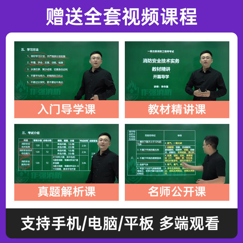 一级注册消防师工程师备考2026年强化通关核心速记学霸笔记口袋书教材讲义网课题库真题试卷二消证安全技术实务案例分析官方教材 - 图1