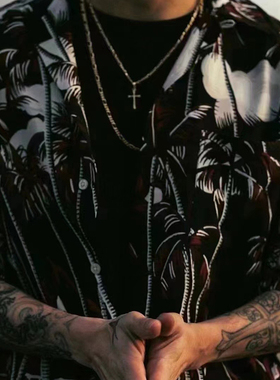 cootie男女同款银质项链吊坠