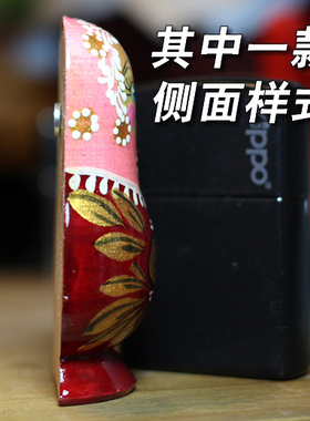 俄罗斯当地购买套娃木质冰箱贴
