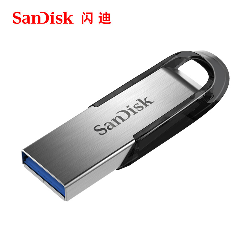 闪迪U盘128g金属加密正品64g定制刻字USB3.0高速车载电脑优盘32g - 图0