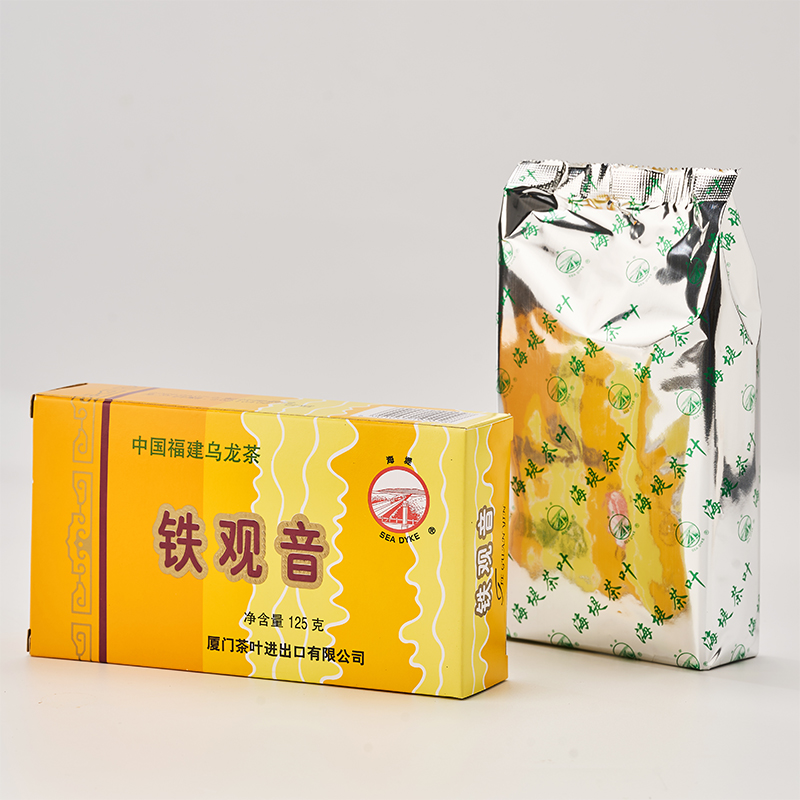 海堤茶叶旗舰店 AT202浓香型乌龙茶铁观音出口产品 125g/盒 - 图3